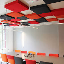 acoustic ceiling panels for meeting room