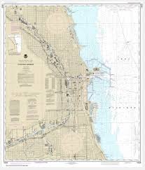 Noaa Chart Chicago Harbor 14928