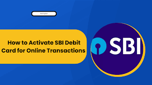 how to activate sbi debit card for