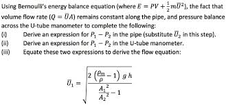Energy Balance Equation