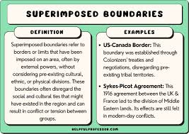 superimposed boundaries definition