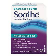 soothe lubricant eye drops