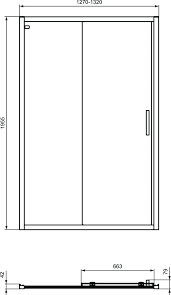 Ideal Standard K9279 Sliding Door