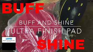 Buff And Shine Foam Low Pro Ultra Fine Finishing Pads Use To Jewel Or Apply Wax Or Sealant