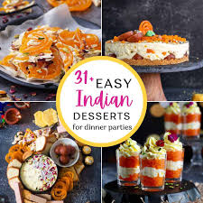 easy indian dessert recipes for dinner
