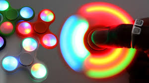 Light Up Fidget Spinner Glow In The Dark Magic Fidget Spinner Toys Youtube