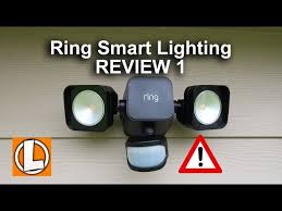 Ring Smart Lighting Review Bridge Floodlight Spotlight Motion Sensor Issues Youtube