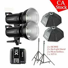 Us Godox Sk300ii 2x300w 2 4g Two Flash Studio Lighting Kit X1t Trigger For Sony 712383669292 Ebay