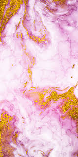 natural gold marble background in pink