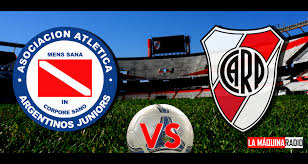 Copa de la liga profesional it looks to us that river plate should get amongst the goals when they line up against argentinos juniors, who might well find it difficult getting on the. Sintesis Del Partido Argentinos Jrs Vs River Plate La Maquina Radio