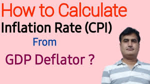 calculate cpi using gdp deflator