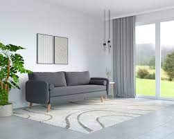 what color rug goes with gray floors