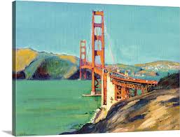 West Of The Golden Gate Bridge Wall Art