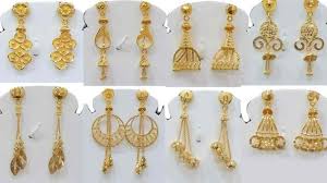 new best gold earrings collection स ट