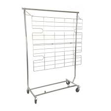 Whether you need them for seasonal items, clearance sales, or keeping your stock room organized, the rolling racks get the job done. Shelf For Rolling Salesman Rack