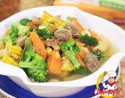 Resep sop brokoli sosis, menu lezat dan praktis yang layak. Resep Hidangan Sayur Sup Jagung Campur Brokoli Club Masak