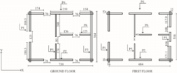 Floor Plans Of The Log House All