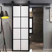 High Quality Barn Door Sliding Frosted