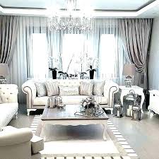 Elegant Living Room Curtains For Curtain Templates House