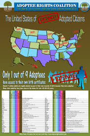 Adoption Info Graphic Obc Access By Us States Adoption