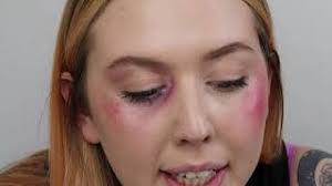 how to create a bruise makeup tutorial