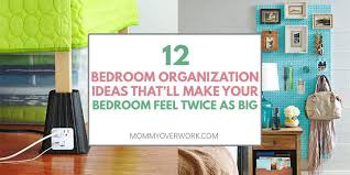 super easy bedroom organization ideas