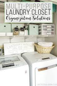 laundry closet organization solutions