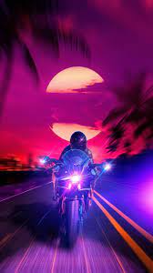 Free bike backgrounds for your phone, pc desktop, laptop and other devices. Neon Bike Wallpapers Top Free Neon Bike Backgrounds Wallpaperaccess