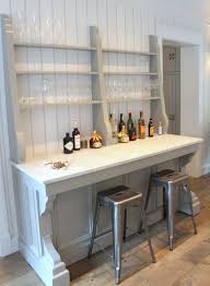 Reclaimed barnwood angled door sideboard: White Marble Top Sideboard Cabinet Design Ideas