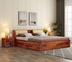 Buy Wooden Double Bed At Best