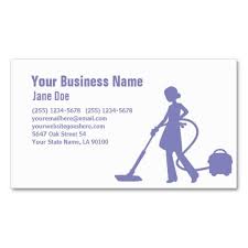 Pro House Cleaning Service Business Card Carpet Cleaning Business