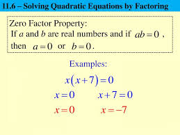 Quadratic Equation Powerpoint Slides