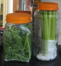 Storing Produce In Glass Is Safe