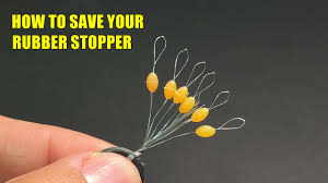 reusable fishing rubber stopper