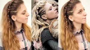 Shannon has a whole playlist of hairstyle tutorials for different braids from the vikings tv show. Vikings Inspired Lagertha Hair Tutorial Viking Hairstyles Braidsandstyles12 Youtube