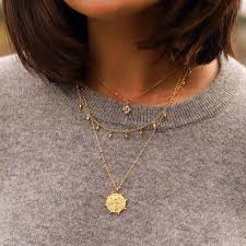 the best timeless gold coin necklaces
