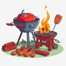 Cookout Clipart Cartoon Barbecue With