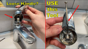 how to tighten loose faucet handle a