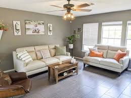 Look no further than value city furniture. Kathleen Cream Leather 64 Loveseat Living Spaces