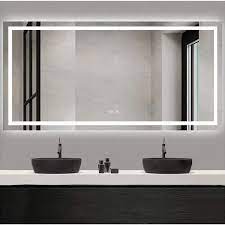 wall mounted bathroom vanity mirror