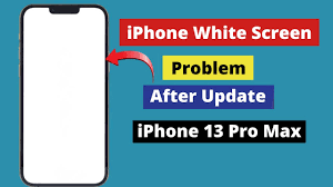 how to fix iphone white screen problem