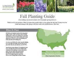 Your Fall Bulb Planting Guide Longfield Gardens