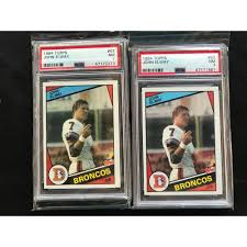 We did not find results for: Sold Price Two 1984 Topps John Elway Rookie Cards Psa 7 October 1 0120 5 00 Pm Edt