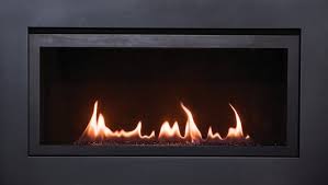 linear gas fireplace the langley 36