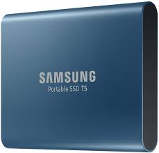 Samsung T5 500 GB USB 3.1 Gen 2 External Solid State Drive Alluring Blue:  Amazon.de: Computer & Zubehör