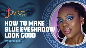 how to make blue eyeshadow look great