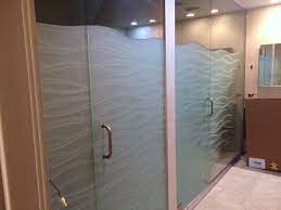 Is A Frosted Glass Shower Door In Style