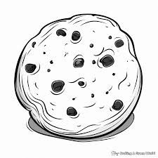 cookie coloring pages free printable