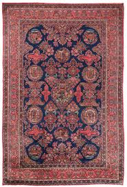 antique persian keshan kashan rug in