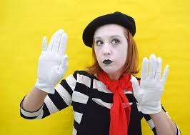 easy diy mime costume dream a little